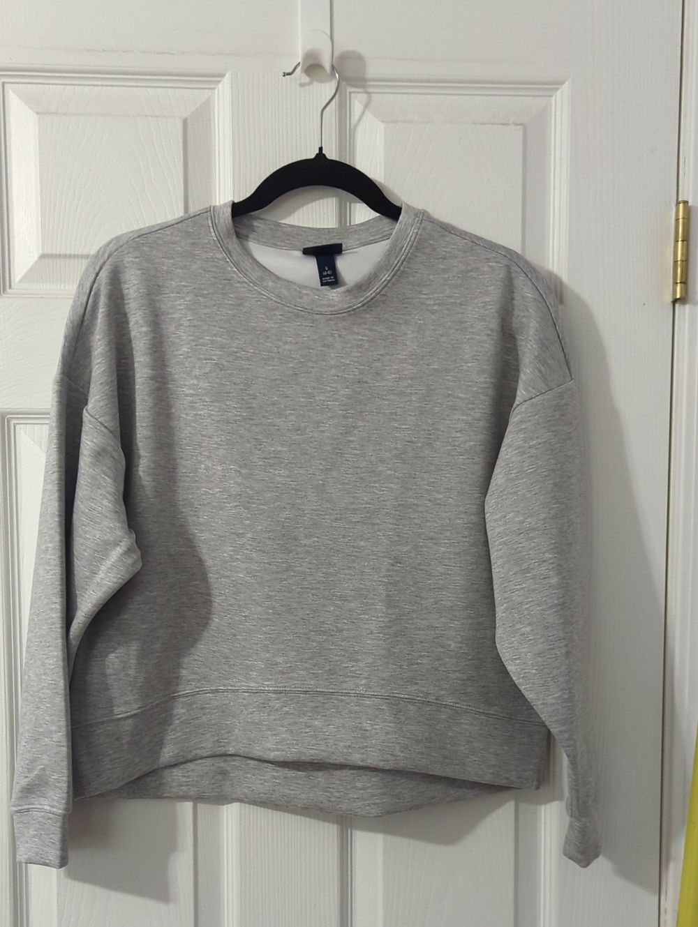 Everyday Lightweight Gray Crewneck Sweatshirt